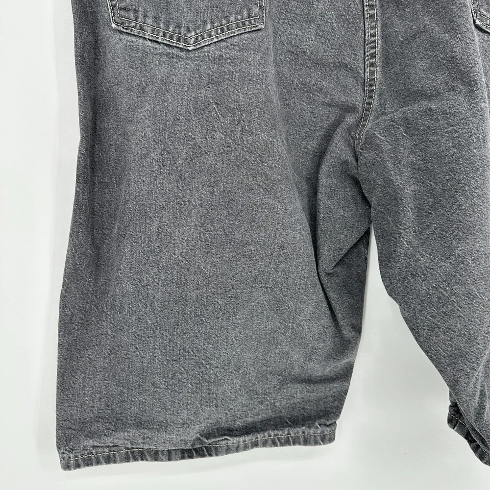 Dickies Men's Size 44 Dark Gray Denim Carpenter Work Shorts 100% Cotton Rugged#1